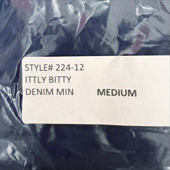 San Francisco City Lights Navy Blue Itty Bitty Fitted Tee T-Shirt Medium NEW - Picture 6 of 6